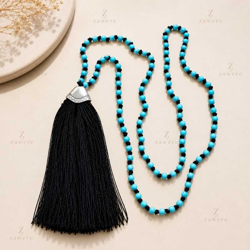 Blue Stones Necklace - BXC
