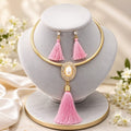 Pink necklace set -BXB
