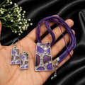 Purple Necklace Set - BXB