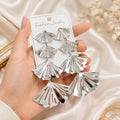 Silver Trendy Earrings - BXI