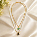 Flower Pearls Necklace