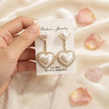 Heart earrings - BXK
