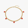 Heart Chain Necklace - BXJ