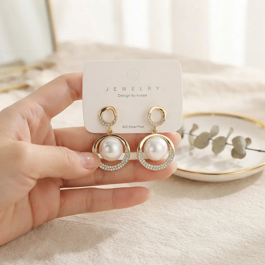 Pearl Earrings - BXK