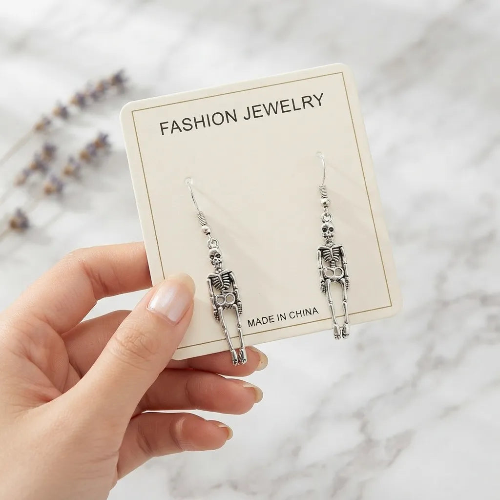 Skeleton Earrings - BXA