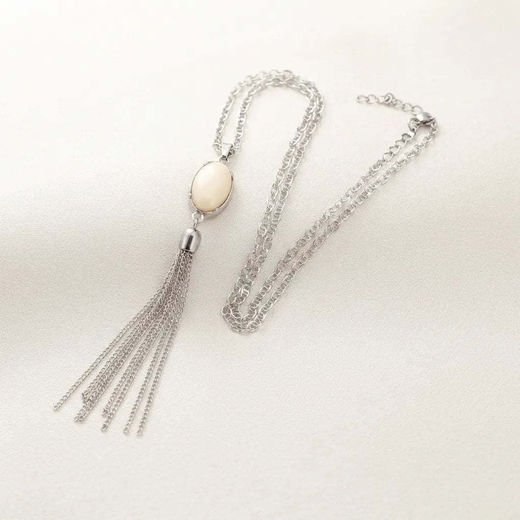 Stone Mala Necklace -BXJ