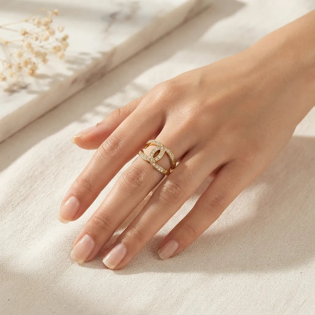 Mini Crystals Ring - BXJ