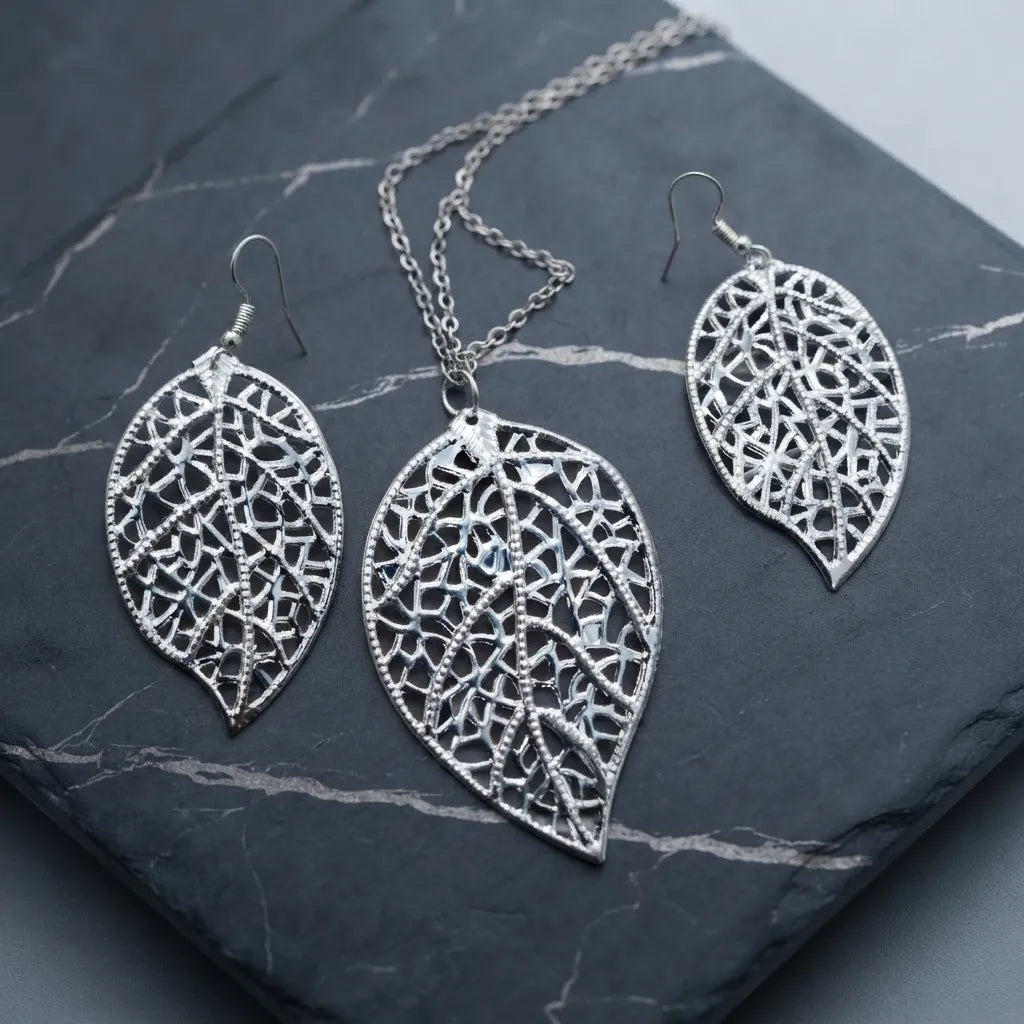 Leaf Necklace set - BXJ
