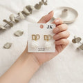 Flower White Earrings - BXG
