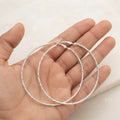 Silver Hoop Earrings - BXG
