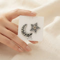 Moon Star Earrings  -BXJ