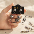 Grey Earrings -BXJ