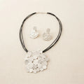 Silver Necklace set -BXH