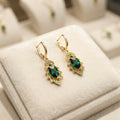 Green Leaf Earrings -  BXH