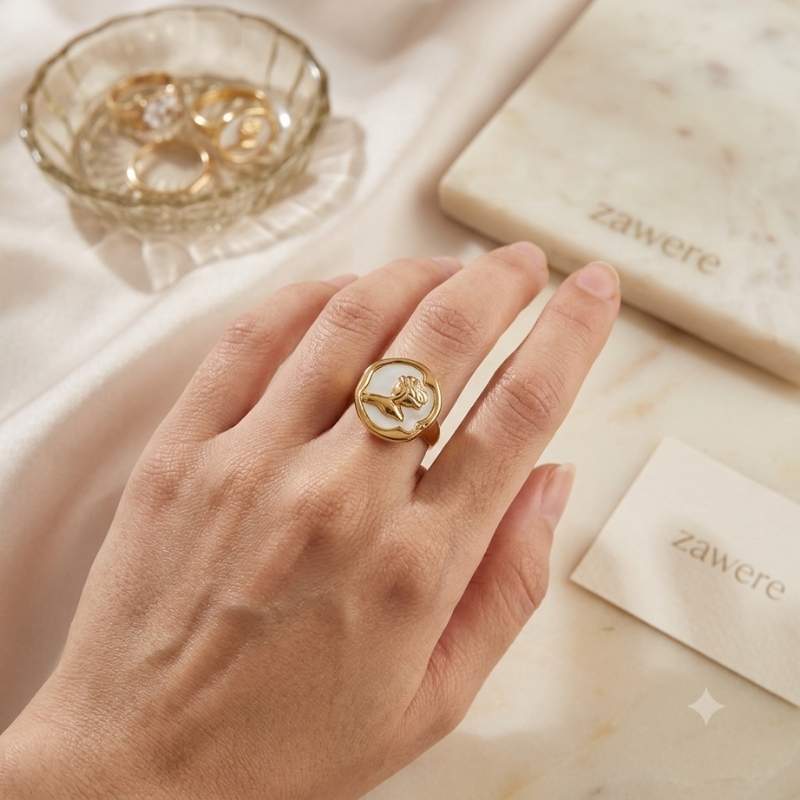 Golden Flower Ring - BXD