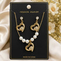 Heart Necklace Set