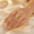 Leaf Ring Adjustable