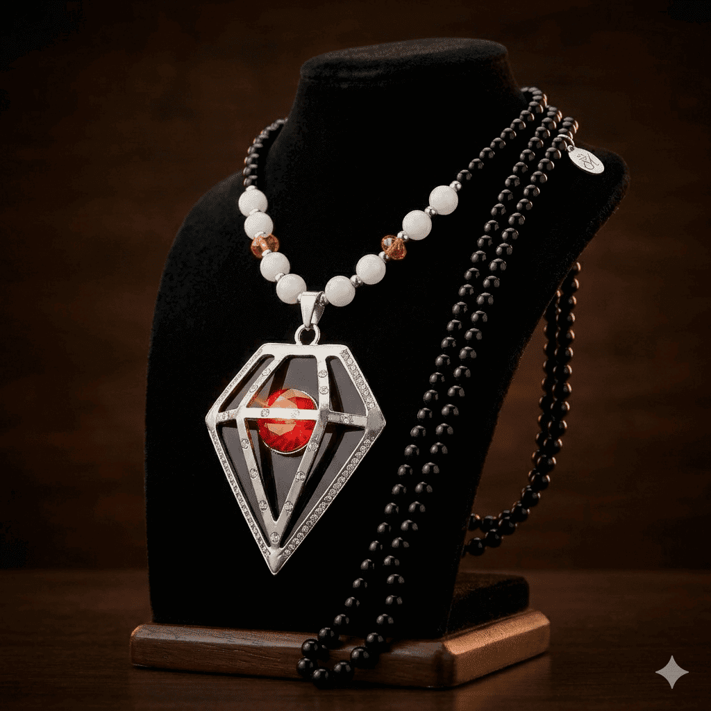 Long Pearls Necklace