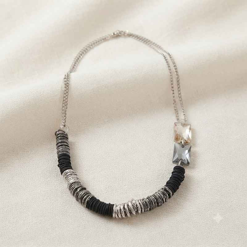 Multiple Rings Necklace - BXA