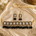 Black Kundan Necklace