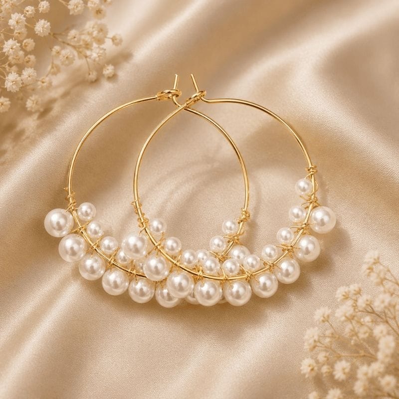 Pearls Earrings - BXB