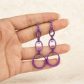 Purple Earrings - BXF