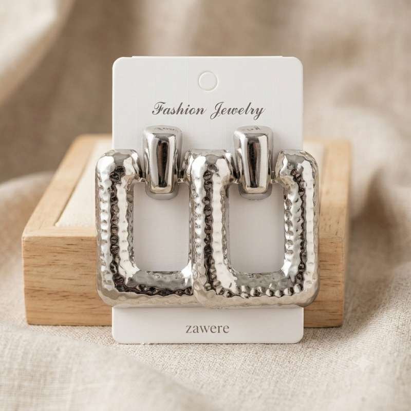 Silver Earrings - BXE