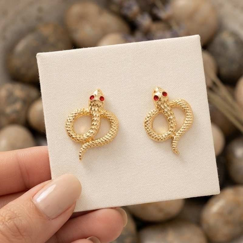 Snake Earrings - BXF