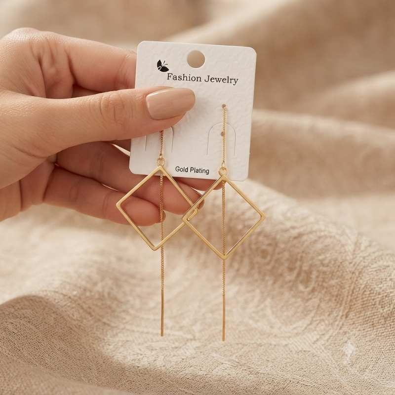 Square Earrings - BXA
