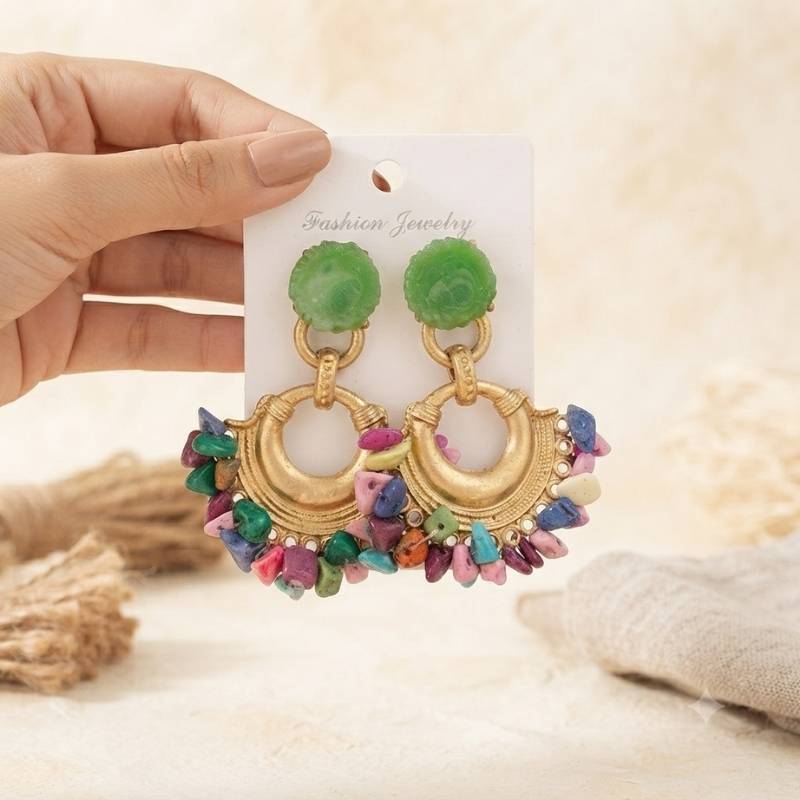 Stones Earrings - BXA