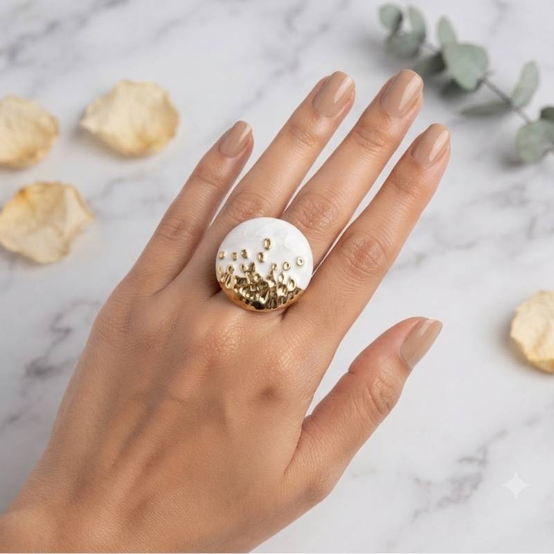White Ring Adjustable
