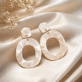 White Earrings - BXB